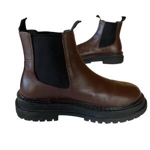 ASOS Design Chocolate Brown Chelsea Boots Mens 4